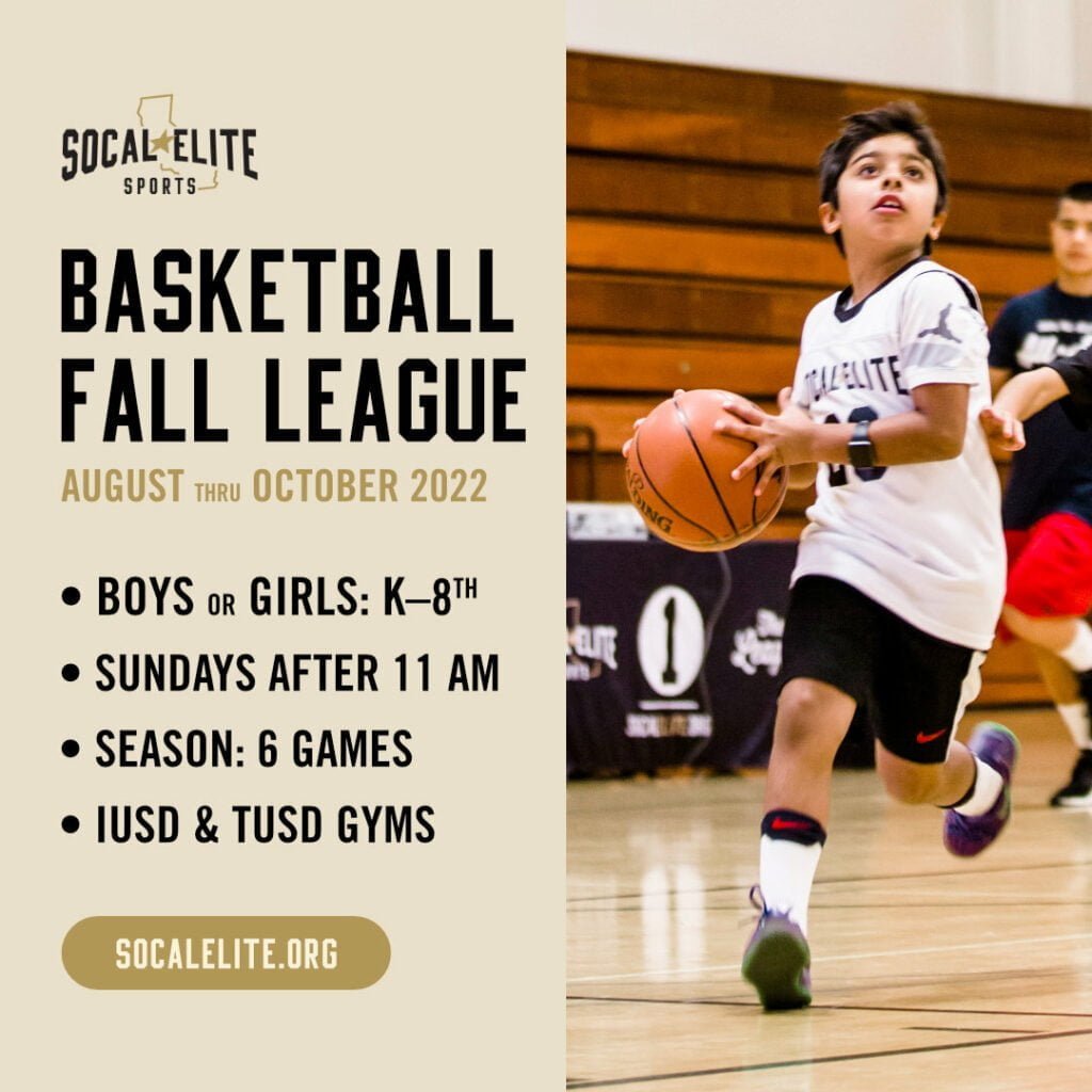 Basketball Fall League SoCal Elite Sports
